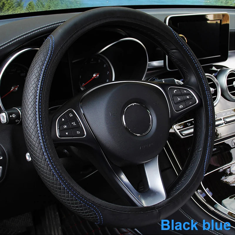 Anti-Slip Steering Wheel Cover for Comfortable Driving