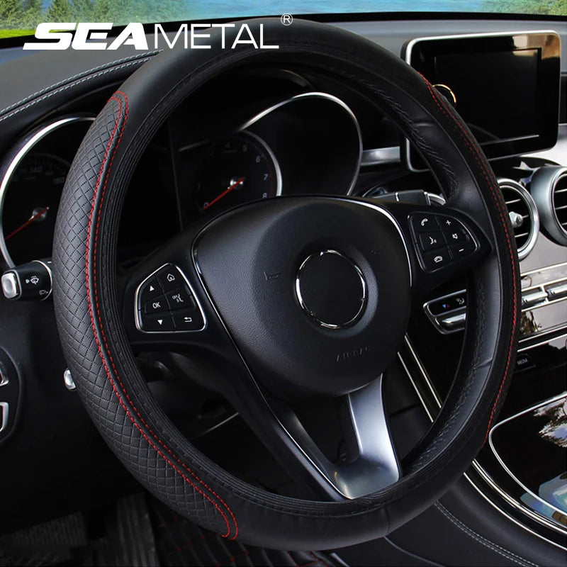 Anti-Slip Steering Wheel Cover for Comfortable Driving